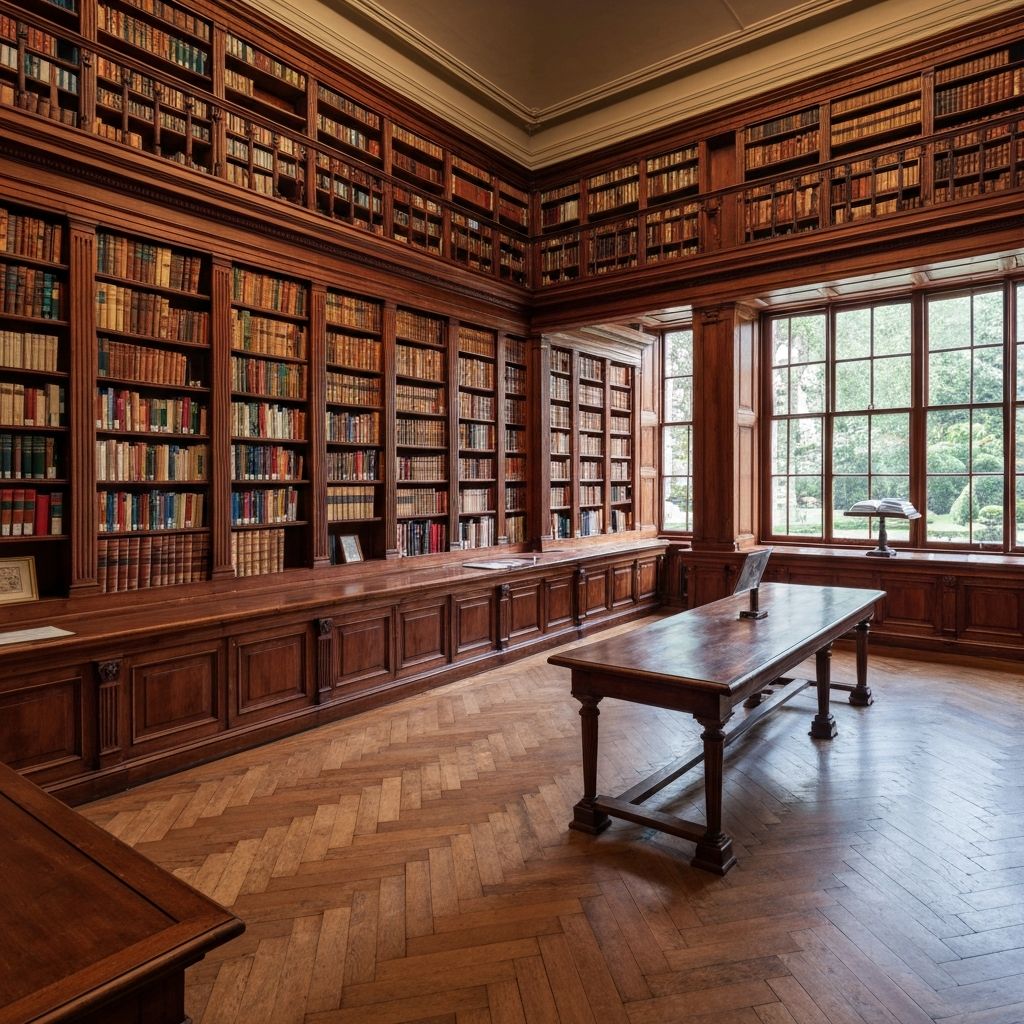 Institutional knowledge portal representing educational values