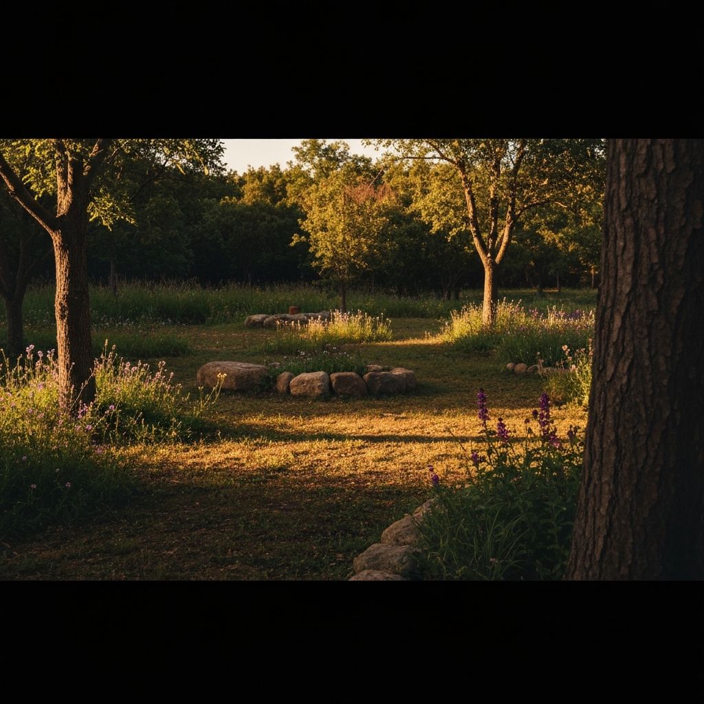 Natural environment representing biological adaptation